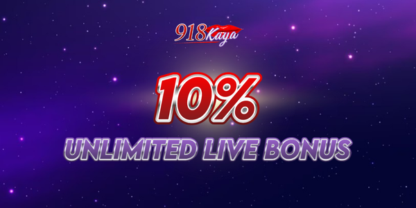 918kaya unlimited live bonus
